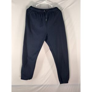 Primark Navy Blue Jogger Sweatpants Men’s Medium Elastic Waist Lounge Pants